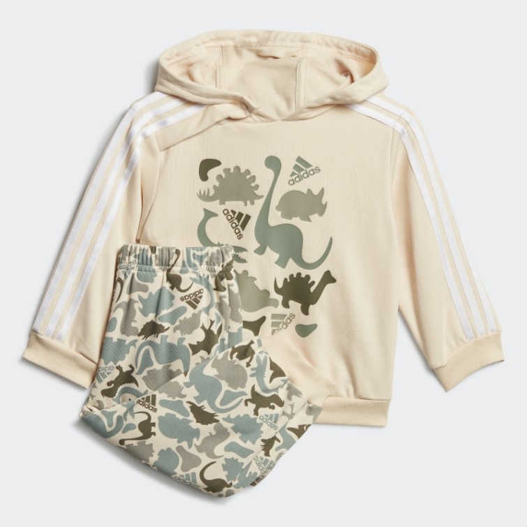 Ensemble De Jogging Adidas Sand Dino Camo Imprimé Allover French Terry