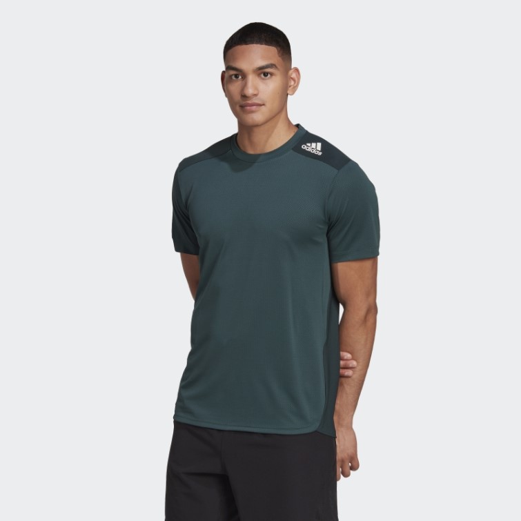 Adidas Designed 4 Training Heat.rdy Hiit T-shirt Vert