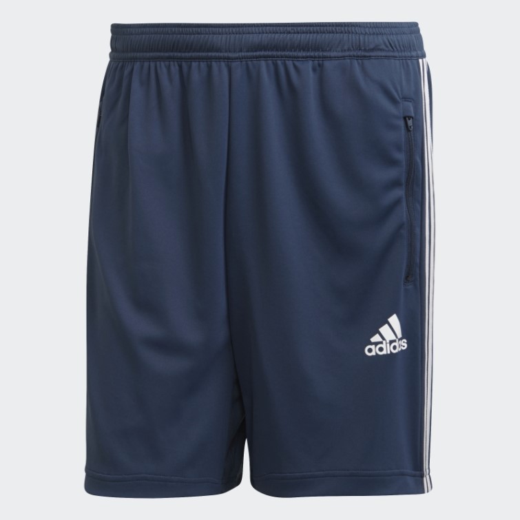 Primeblue Designed 2 Move Sport Short à 3 Bandes Bleu Marine Adidas