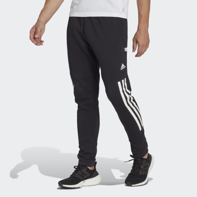 Pantalon Adidas Future Icon 3-stripes Polaire Noir