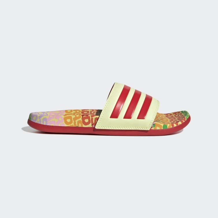 Sandales Confort Adilette Perle Citrine Adidas