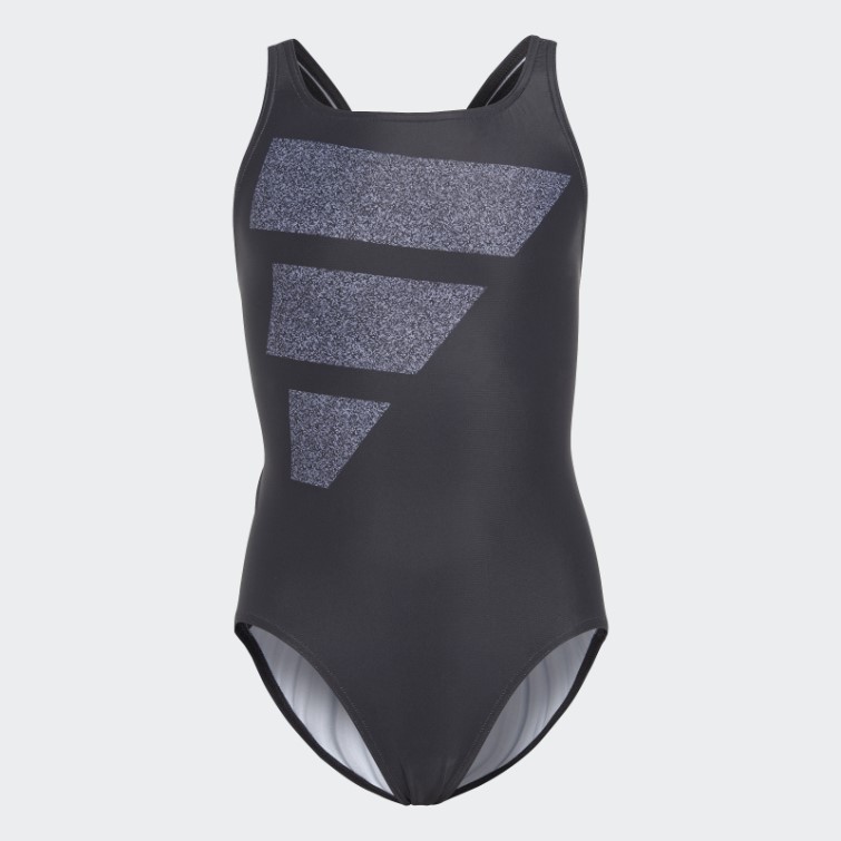Maillot De Bain Logo Big Bars Noir Adidas