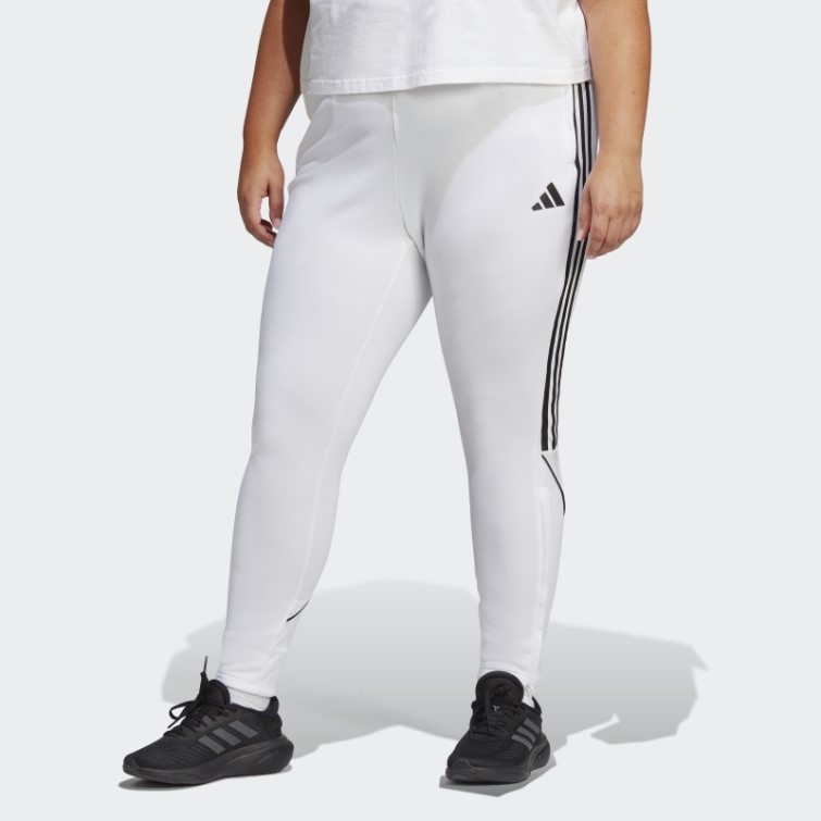 élégant Pantalon Adidas Tiro 23 League (taille Plus) Blanc