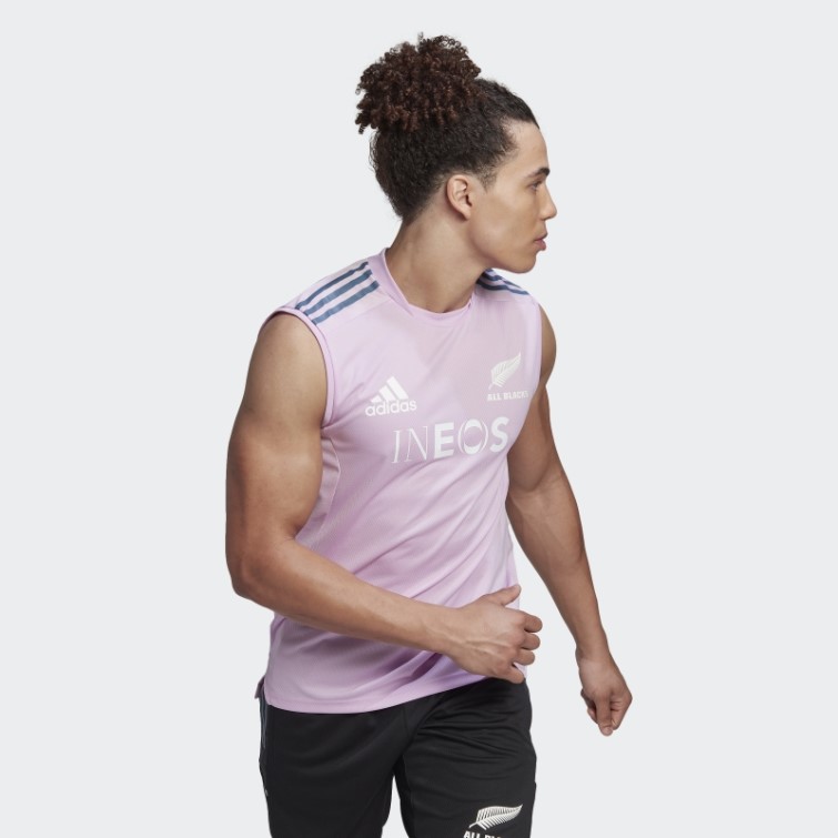 All Blacks Maillot De Rugby Performance Lilas Adidas