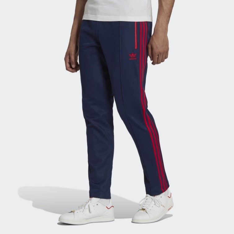 Pantalon De Survêtement Adidas Beckenbauer Blanc