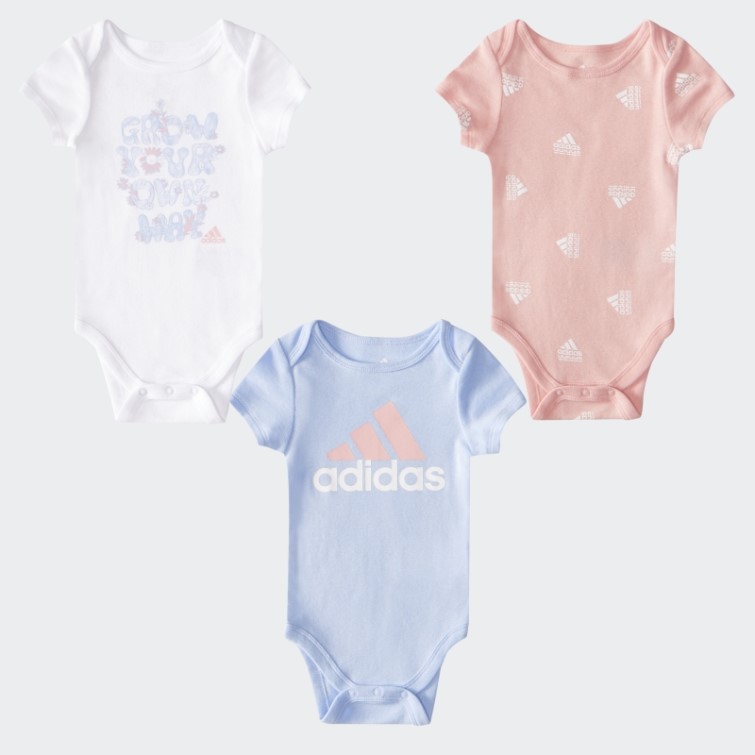 Body Bg 3 Pk Adidas Bleu Aube