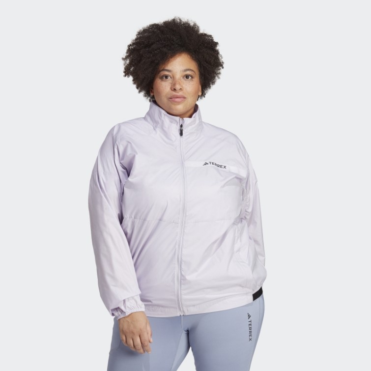 Coupe-vent Adidas Terrex Multi Argent Aube (grande Taille)