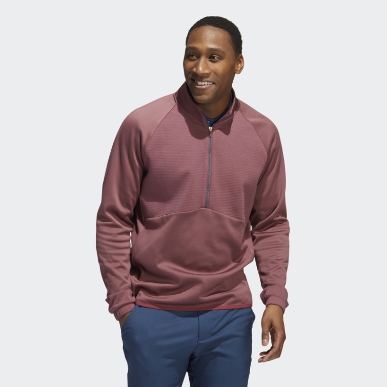 Pull Adidas Cold.rdy 1/4-zip Bordeaux