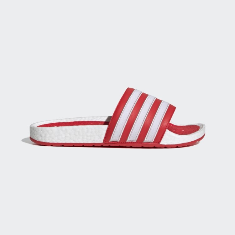 Adidas Adilette Boost Slides Blanc