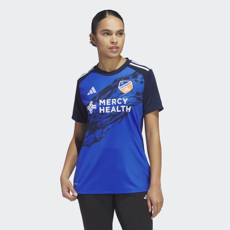 Maillot Domicile Adidas Fc Cincinnati 23/24 Bleu