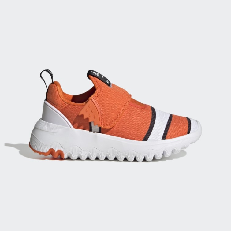 Adidas X Disney Suru365 Trouver Nemo Chaussures à Enfiler Orange Chaud