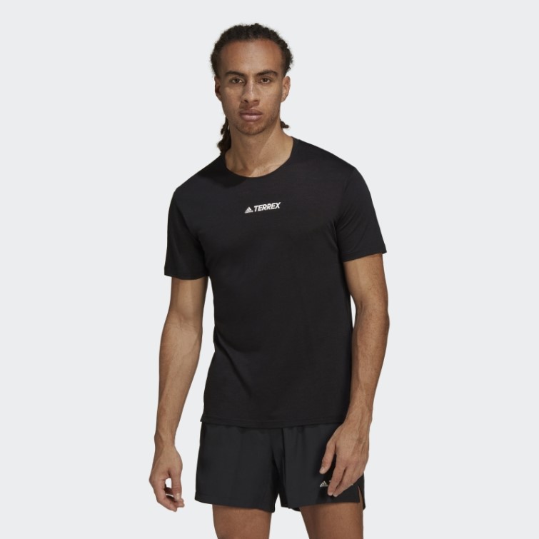 T-shirt Terrex Agravic Pro Laine Adidas Noir