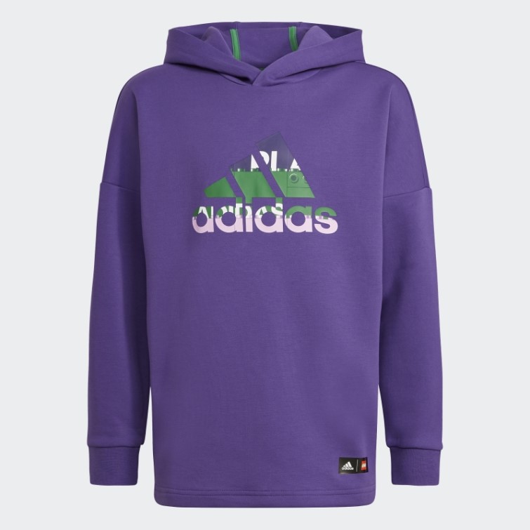 Adidas X Classic Lego Sweat à Capuche Fashion Sharp Violet
