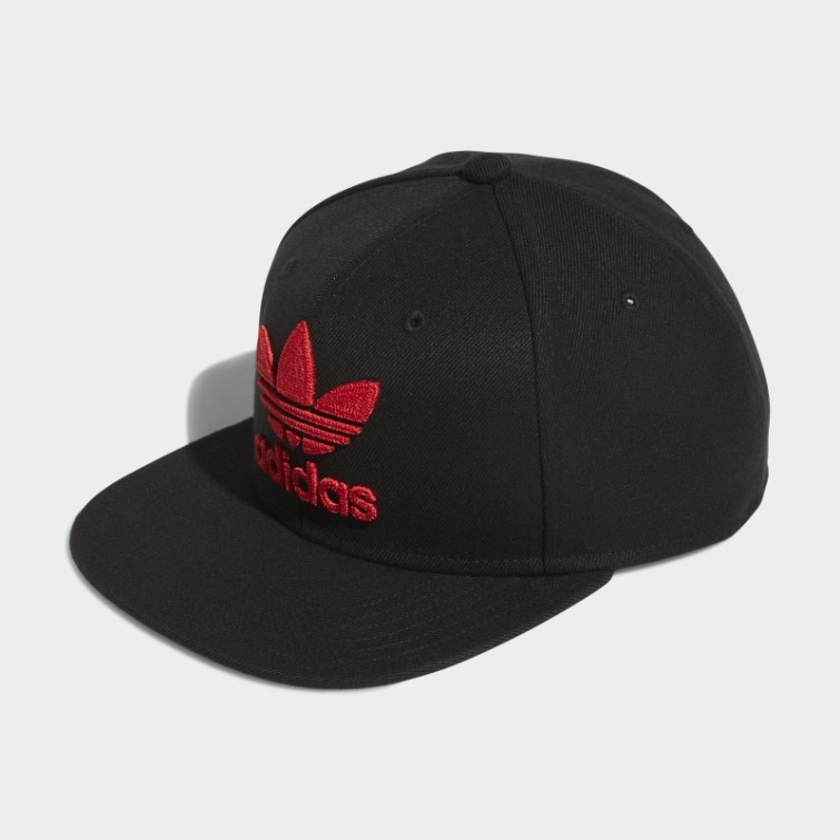 Adidas Trèfle Chaîne Snapback Chapeau Noir