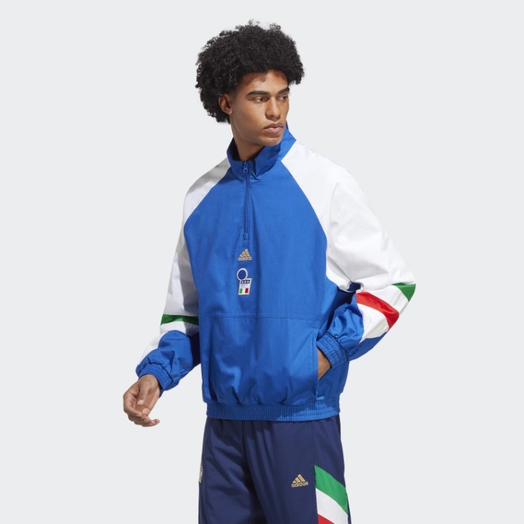 Adidas Top Bleu Royal Italy Icon
