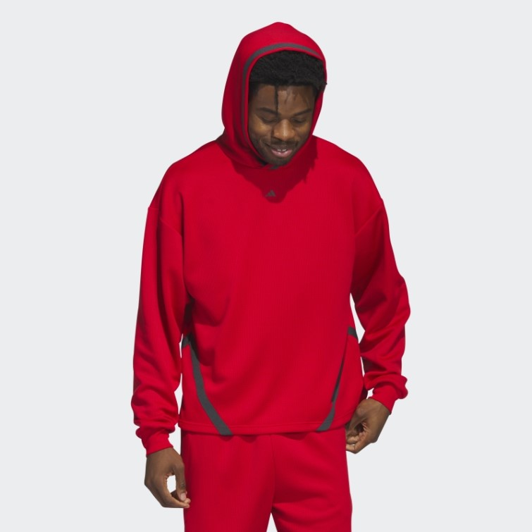 Sweat à Capuche Select écarlate Adidas
