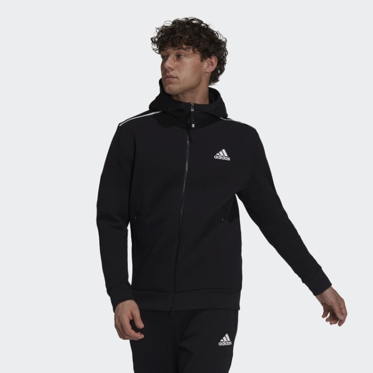 Adidas Z.n.e. Sweat à Capuche Sportswear Mode Noir