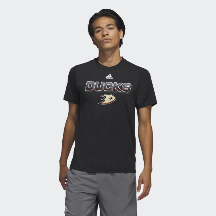 T-shirt Canards Adidas Noir