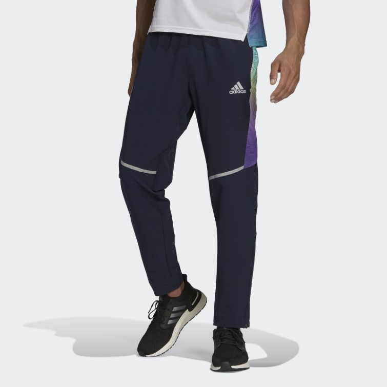 Encre Adidas Possède Le Jogging Colorblock De Course
