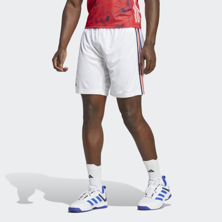 Short France Handball Blanc Adidas