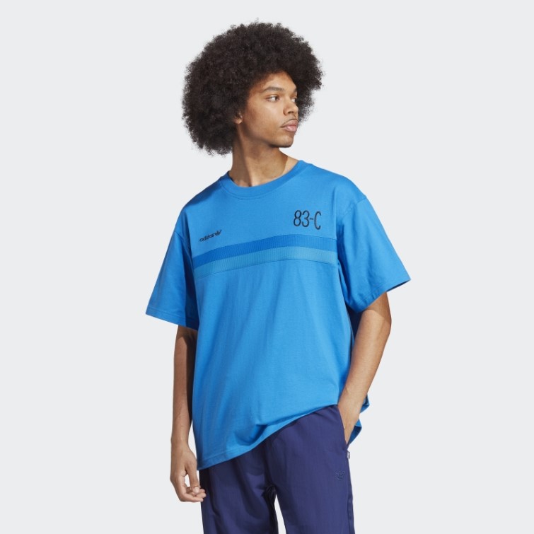 Tee Shirt 83-c Oiseau Bleu Adidas