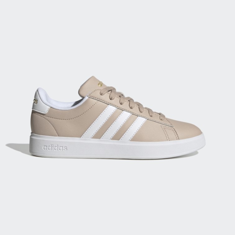 Taupe/blanc/or Métallisé
