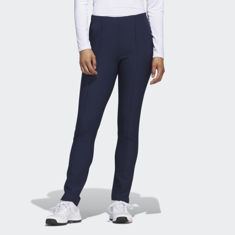 Pantalon à Enfiler Nervuré Adidas Bleu Marine