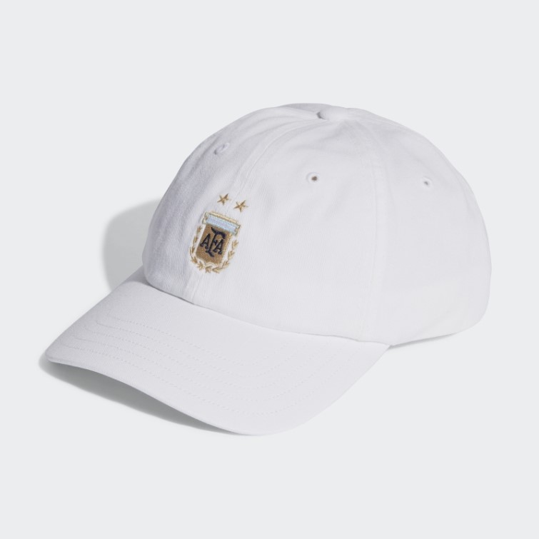 Casquette Papa Argentine Adidas Blanc