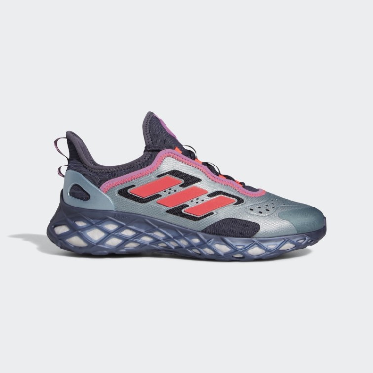 Web Boost Running Sportswear Lifestyle Chaussures Gris Avec Adidas