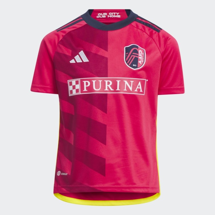 St. Maillot Domicile Louis City Sc 23/24 Adidas Rose