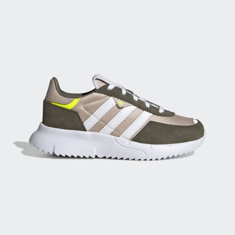 Taupe/blanc/olive