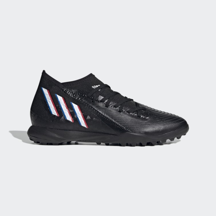 Adidas Prédateur Edge.3 Turf Chaussures De Football Noir