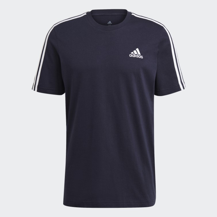 T-shirt Adidas Essentials Encre à 3 Bandes