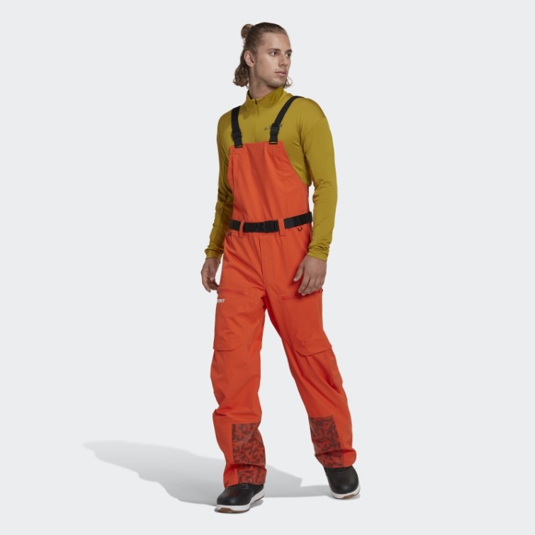 Pantalon De Survêtement Terrex 3layer Gore Tex Snow Adidas Orange