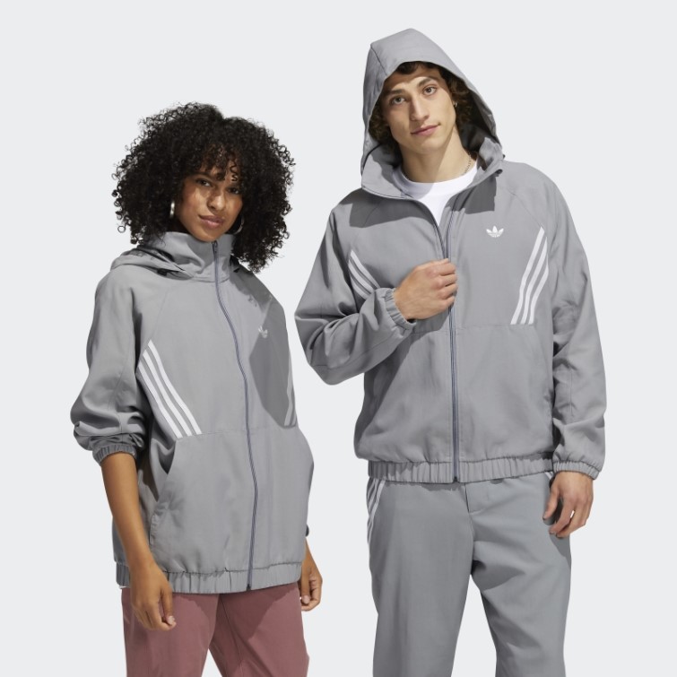 Coupe-vent D'atelier Gris (non Genré) Adidas
