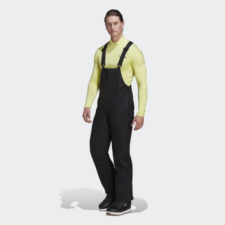 Adidas - Pantalon De Survêtement à Bretelles Isolées Deux Couches Resort Noir Adidas