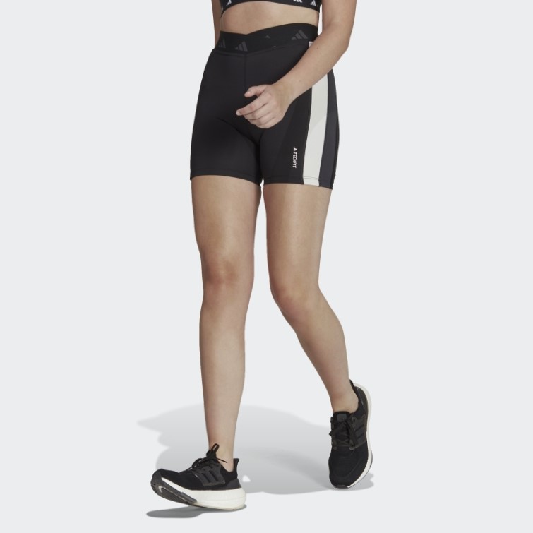 Adidas Hyperglam Training Techfit Legging Court Noir