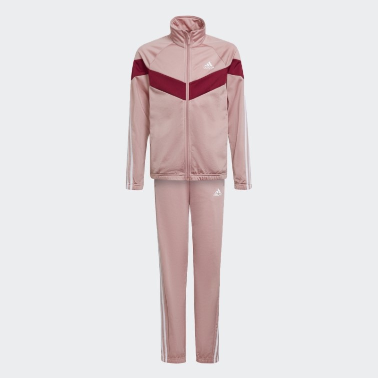 Survêtement Aeroready Colorblock Polyester Mauve Adidas