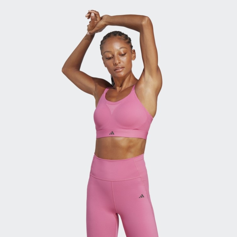 Brassière D'entraînement à Maintien élevé Fuchsia Tlrd Impact Adidas