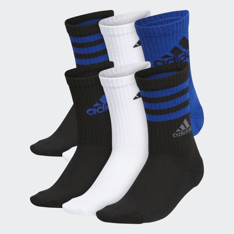 Chaussettes Mixtes Matelassées Adidas Bleu Foncé 6 Paires