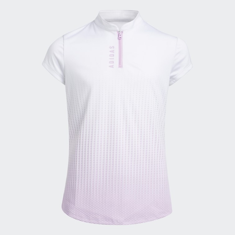 Polo Blanc Adidas Heat.rdy Golf Mock