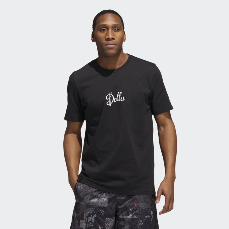 Dame D.o.l.l.a. Tee Shirt Ext Ply 2 Adidas Noir