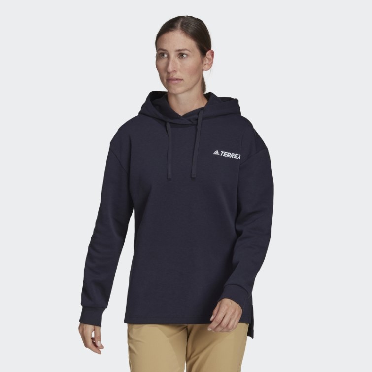 Encre Adidas Terrex Logo Sweat à Capuche Graphique