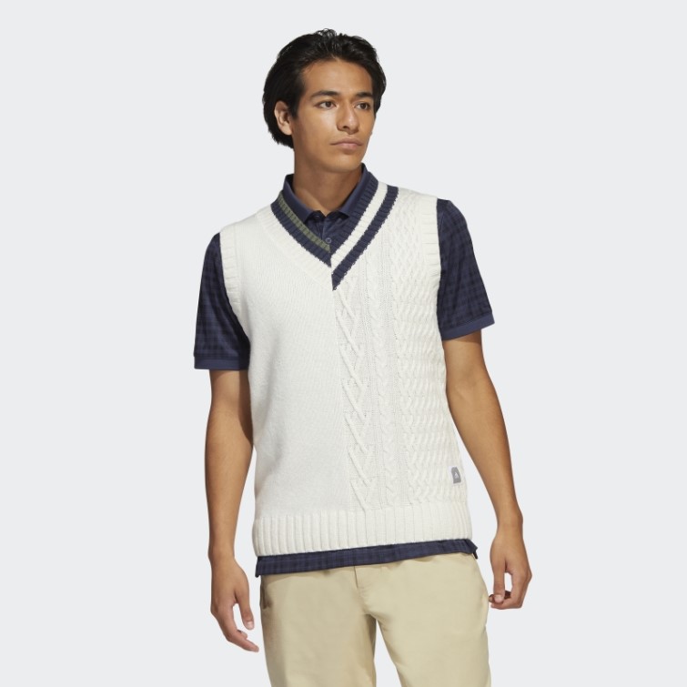 Pull Adicross Blanc Adidas