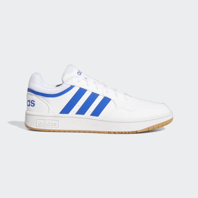 Adidas Hoops 3.0 Low Classique Vintage Chaussures Blanc