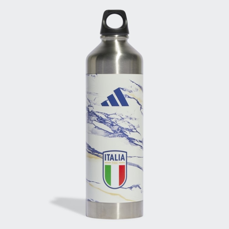 Bouteille D'eau En Acier Adidas Italy Blanche