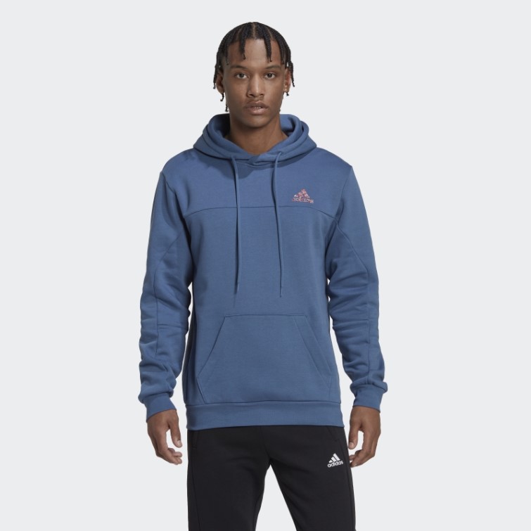 Acier Adidas Stadium Polaire Badge De Sport Sweat à Capuche