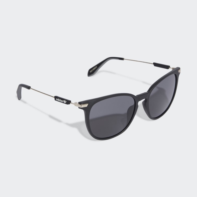 Adidas Lunettes De Soleil Originales Noires Antiques Or0074