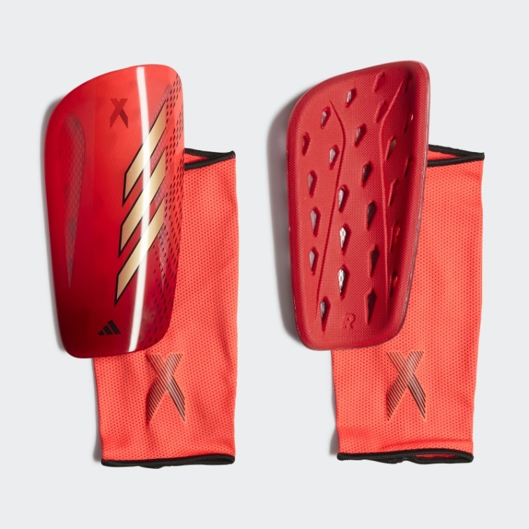 Protège-tibias Adidas X Speedportal League Rouge
