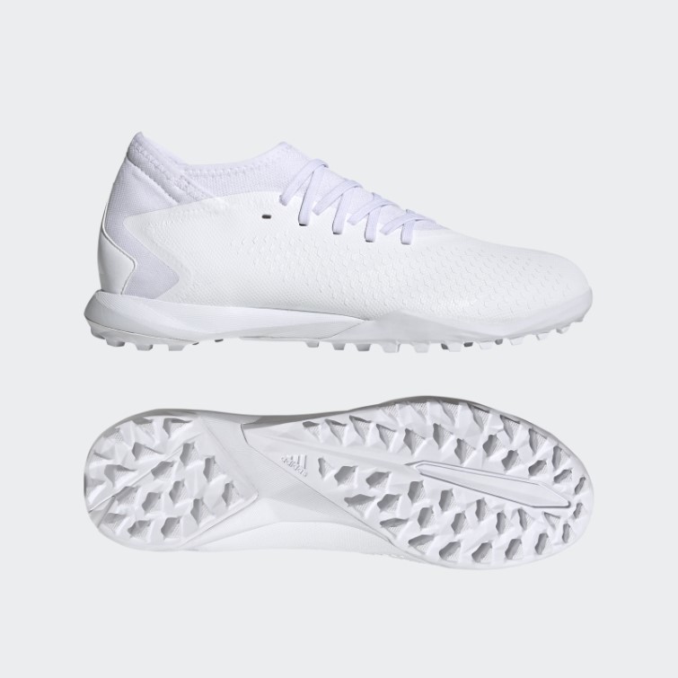 Adidas Predator Precision.3 Turf Chaussures De Football Blanc Chaud